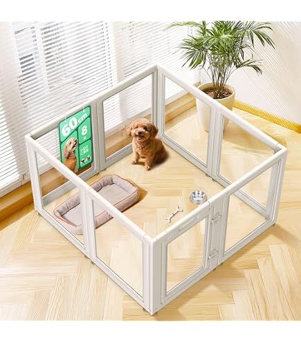 Amazon | M-PETS ペットサークル 犬 サークル 室内 ドア付き 滑り止め